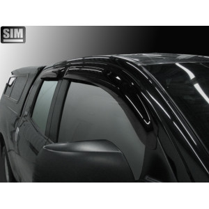 Дефлектори вікон для Тойота Tundra Double Cab, 07-, 4ч. - SIM