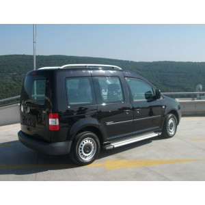 Рейлинги Volkswagen CADDY I (2005-2010) (серебр.) Crown - Can Otomotiv