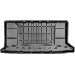 Гумовий килимок в багажник для Ford Ka (mkII) 2008-2016 (без дворівневого статі) (багажник) - Frogum Pro-Line