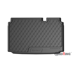 Гумові килимки в багажник Gledring для Ford Ecosport (mkI) 2017-> (з дворівневим підлогою) (будь-який рівень) (багажник)