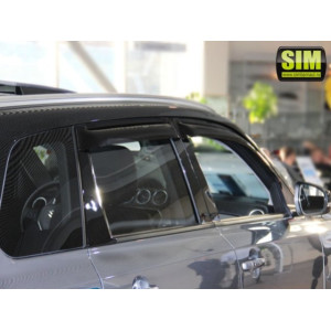 Дефлектори вікон Suzuki Vitara 15-, 4 дв. темний - SIM