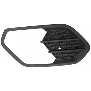 Решетка в бампер Ford Kuga 16-20 правая черная с отв. п/тум (Сетка) - AVTM