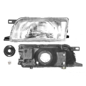 Фара передня Nissan Sunny N14 91-96 передн. пра.(мех) (без ламп) (H4/W5W) - DEPO