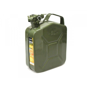 Каністра металева 5Л, ТОЛЩИНА МЕТАЛЛА 0,6 ММ - LAVITA