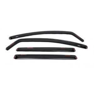 Дефлекторы окон Skoda Octavia II A5 2006-2013 SD 4шт (вставні) - Niken