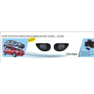 Фари доп.модельн для Тойота Yaris хетчбек (2006-08) /ел.проводка - AVTM