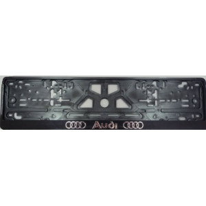 Рамка номерного знака Audi (объемные буквы) - AVTM