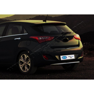 Hyundai I30 2012-2015 Накладна на задний бампер (верхний) - OMSALINE