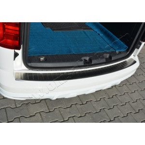 VW Caddy 2015-2020 Накладк на задний бампер- Матовая - OMSALINE