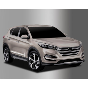 Hyundai Tucson 2015- Нижний молдинг двери - Clover