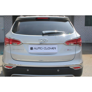 Hyundai Santa Fe 2012- Окантовка парктроника 6шт - Clover