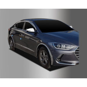 Hyundai Elantra 2015- Накладки на зеркала с повторителями - Clover
