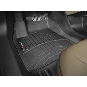 Килими салону Mazda 3 2013- з бортиком, задні, чорні EUR - Weathertech