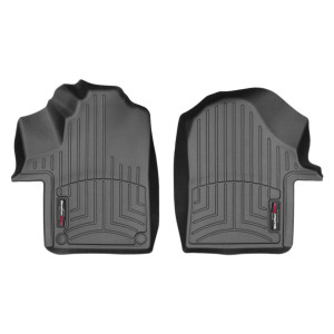 Ковры салона Mercedes Vito 2014- с бортиком, передние, черные АКП Е5 - Weathertech