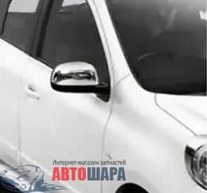 Dacia / Renault Dokker / Lodgy / Duster / Nissan Micra 2010-Накладки на дзеркала 2шт - Carmos