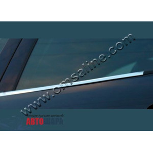 Mitsubishi ASX 2012- Молдинги стекол нижні 4шт - Carmos