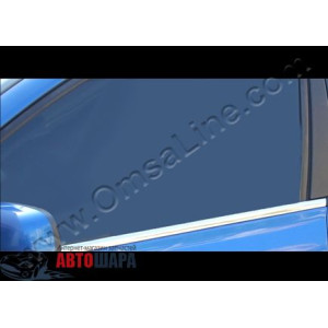 Suzuki Grand Vitara 2005- Молдинги стекол нижние 4шт - Carmos