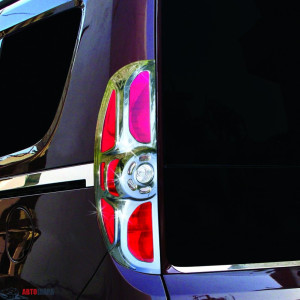 Fiat Doblo/Opel Combo 2010-2015 Накладка на стопы 2шт - Carmos