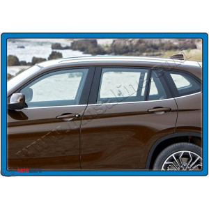 BMW X1 (e84) 2009-2015 Молдинги стекол нижние 6шт - Carmos