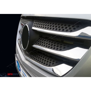 Mercedes Vito W447 2014- Накладки на решетку радиатора 5шт - Carmos