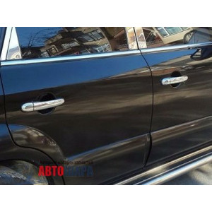 Hyundai Tucson 2004-2012 Накладки на ручки 4шт - Carmos
