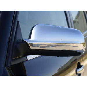 Накладки на дзеркала Volkswagen Bora 1998-2004 років. (2 шт, Хром) Полірована нержавіюча сталь