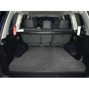 Коврик багажника Toyota Land Cruiser 200 (EVA, 5 мест, черный)