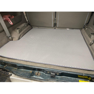 Коврик багажника Длинный Nissan Patrol Y61 1997-2011 гг. (EVA, серый)