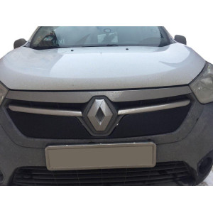 Зимові грати Renault Lodgy 2013↗ мм. (матова)