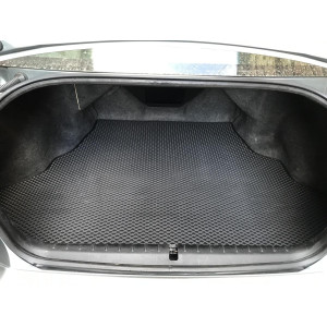 Килимок багажника Mitsubishi Galant 2003-2012р. (EVA, чорний)