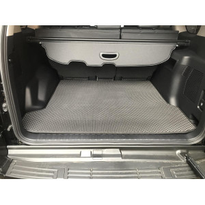 Килимок багажника 5 місний 2018+ Toyota Land Cruiser Prado 150 (EVA, чорний) Elegance, Prestige, Premium, Comfort