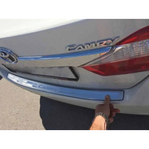 Накладка на задній бампер Libao Toyota Camry 2011-2018рр. (нерж)