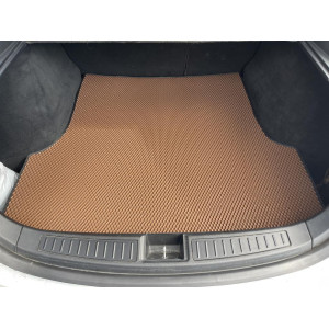 Коврик багажника задний EVA Tesla Model S (кирпичный)