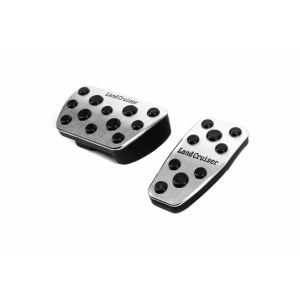 Накладки на педалі 2016+ Toyota Land Cruiser 200 (комплект)