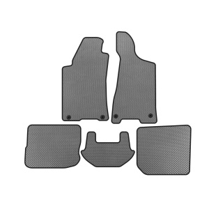 Коврики EVA Audi 80/90 1987–1996 гг. (1991-1996, SD, Серый)