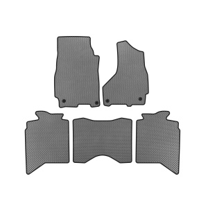 Коврики EVA Dodge RAM (2013+, 5-ти местный, Серый)