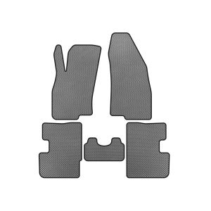 Коврики EVA Fiat Punto Grande/EVO 2006-2018 гг. (2011-2018, HB, 3-х дверный, Серый)