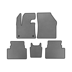 Коврики EVA Citroen C5 Aircross 2017- гг. (Педаль газа с пола, Серый)