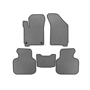 Коврики EVA Dodge Journey 2008- гг. (2011-2020, 7-местный, Серый)