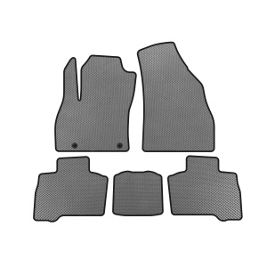 Коврики EVA Fiat Fiorino/Qubo (для Qubo, 2016+, Серый)