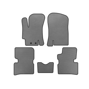 Коврики EVA Hyundai Accent 2006-2010 гг. (SD, Серый)