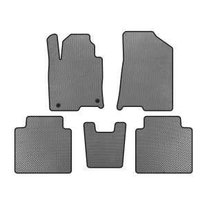 Коврики EVA Hyundai Grandeur 2017- рр. (SD, Серый)