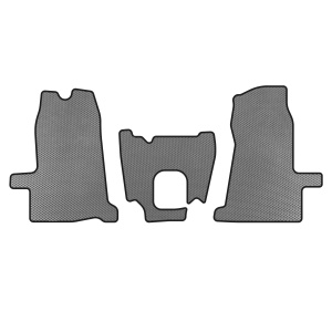 Коврики EVA Ford Transit 2000-2014 гг. (2000-2006, 1+1, МКПП, Серый)