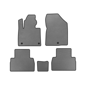 Коврики EVA Hyundai Santa Fe 4 2018-2023 гг. (2018-2020, Серый)