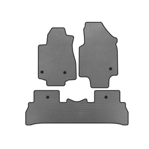 Коврики EVA Honda Pilot 2008-2015 гг. (2008-2012, 7-местный, Серый)