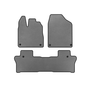 Коврики EVA Honda Pilot 2015-2022 гг. (2 ряда, Серый)