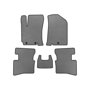 Коврики EVA Kia Rio 2012-2017 гг. (SD, Серый)