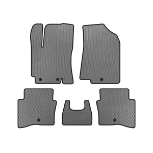 Коврики EVA Kia Rio 2012-2017 гг. (SD, Серый)