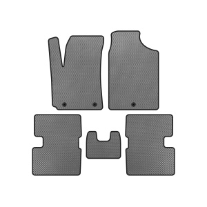 Коврики EVA Kia Picanto 2016- гг. (HB, Серый)