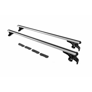 Автобагажник для гладкой крыши Oluksuz V4 Renault Clio III 2005-2012 гг. (хром, пара)